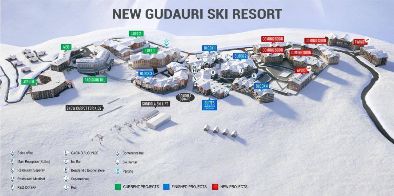 Gvc 328 New Gudauri公寓 外观 照片